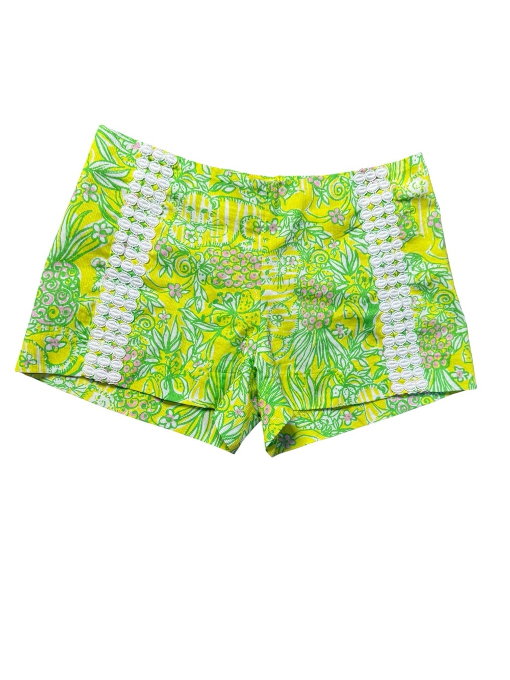 Lilly Pulitzer Liza Short in Sweet Tart Crazy Cat House size 00